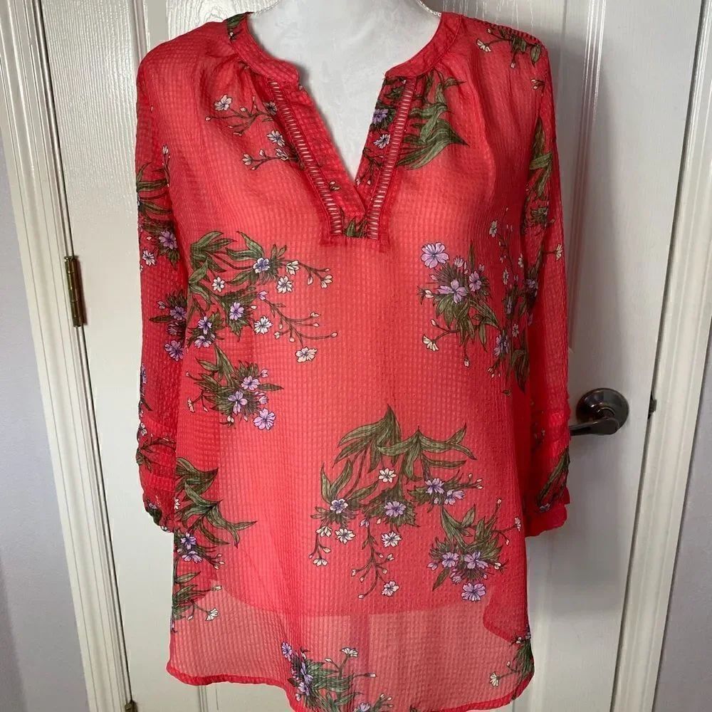Liz Clairborne Secret Garden Collection Top Large